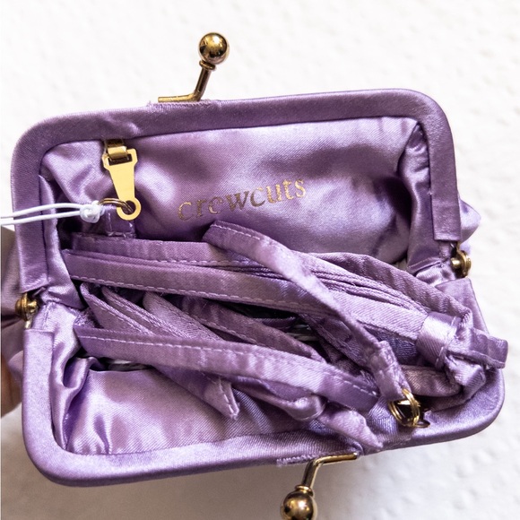Crewcuts Girls' Satin Coin Purse w/ Straps and Beads - Picture 4 of 6